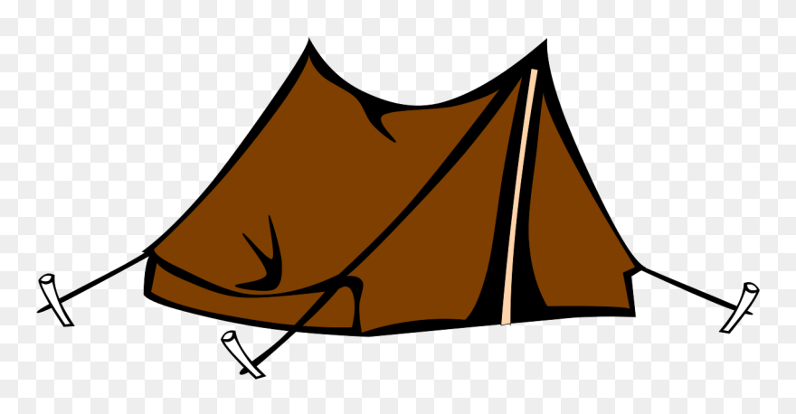 Kit Items For Survival, Exploration Tourism And Camping - Transparent Tent Clipart - Png Download