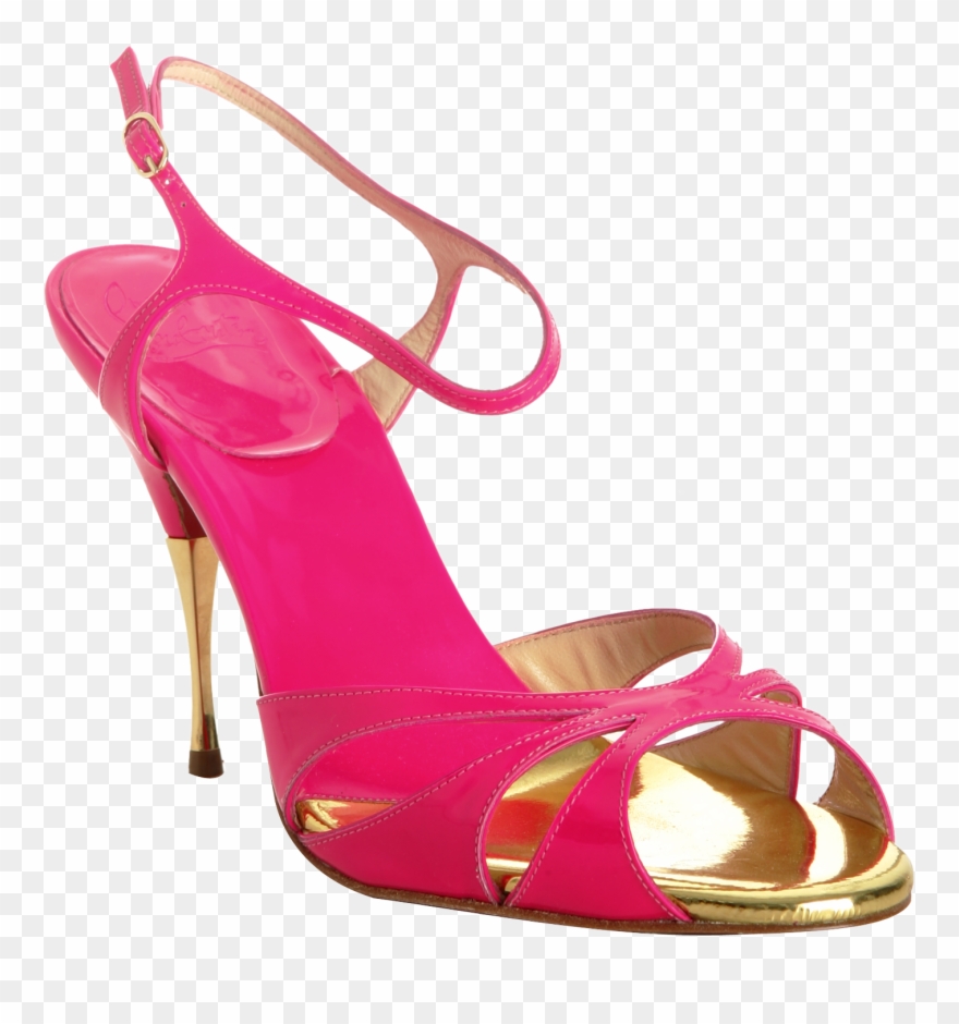 Christian Louboutin Hot Pink Patent Leather 'noeudette' - Hot Pink Sandals Clipart