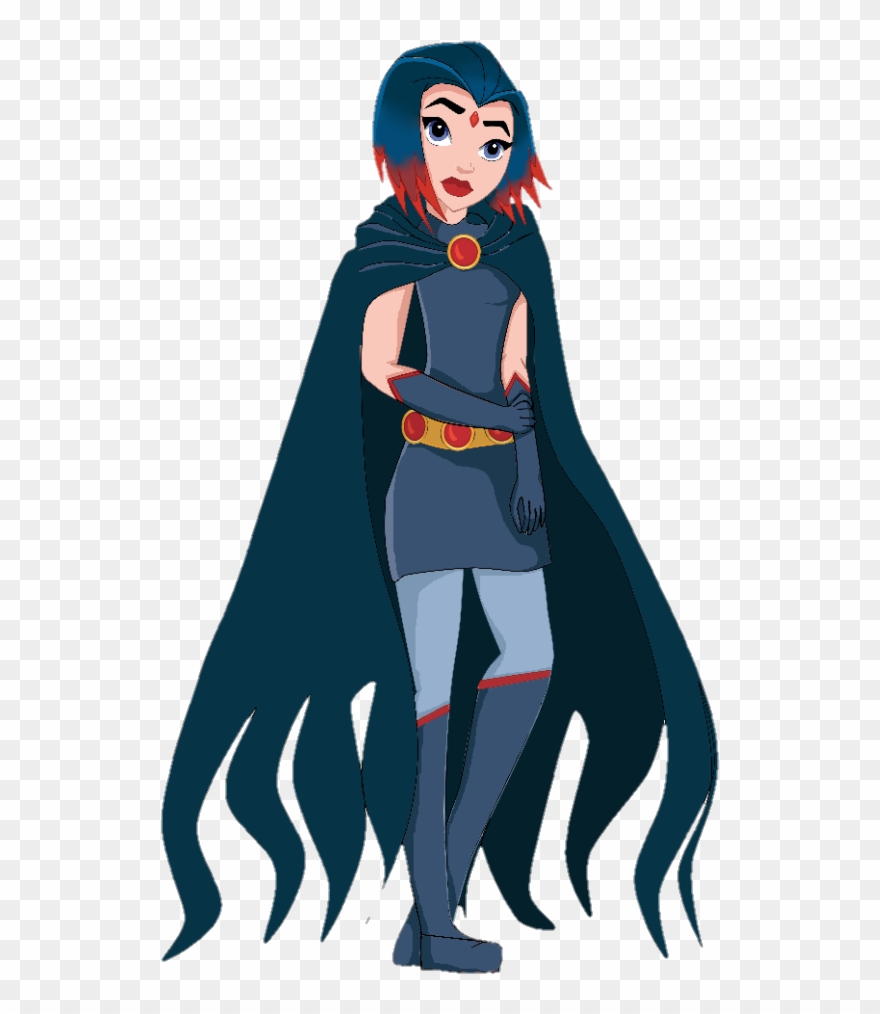 Resultado De Imagem Para Dc Super Heroes Girl Personagens - Dc Super Hero Girls Ravena Clipart
