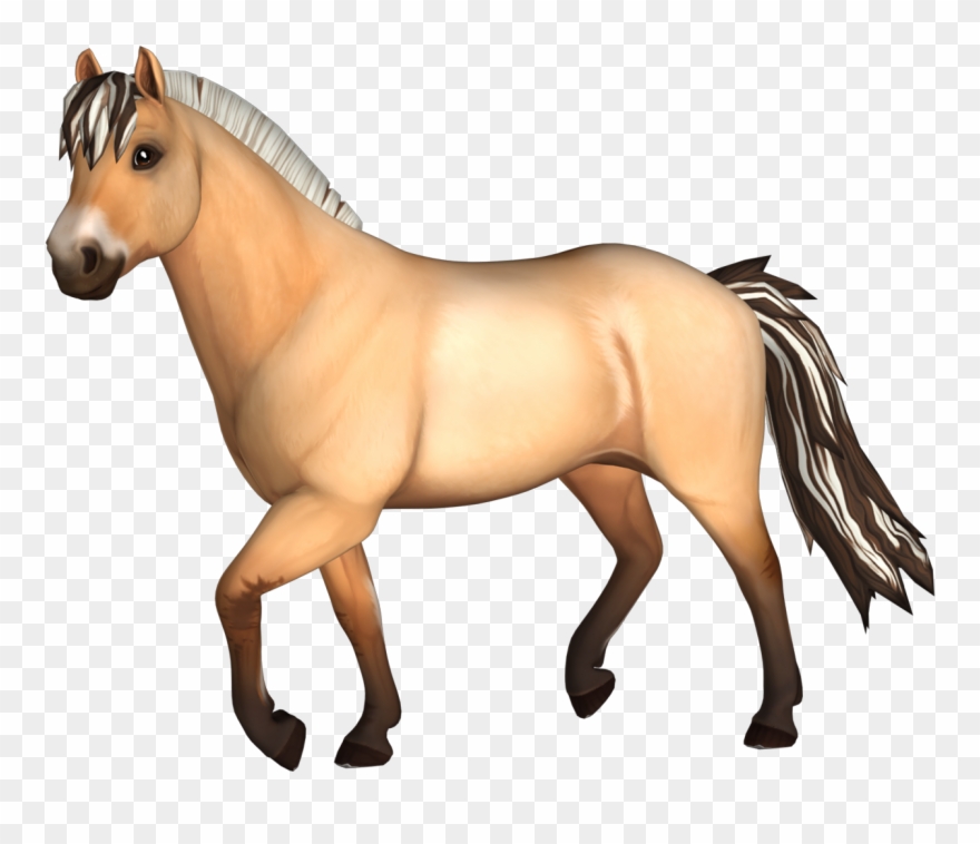 Fjord Horse Clipart
