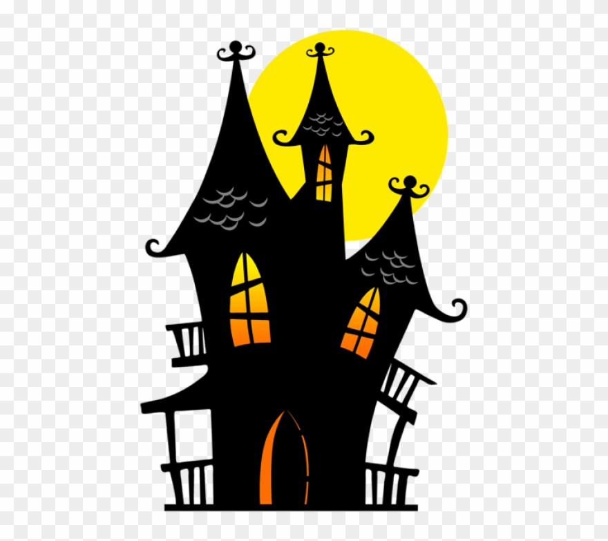Free Png Halloween Dark House Png Images Transparent - Public Domain Halloween Clip Art Free