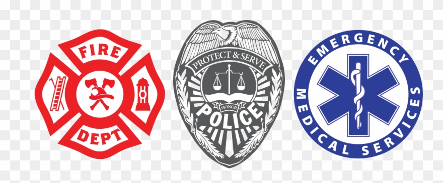 A Thank You Letter To Our First Responders Cartoon Clipart