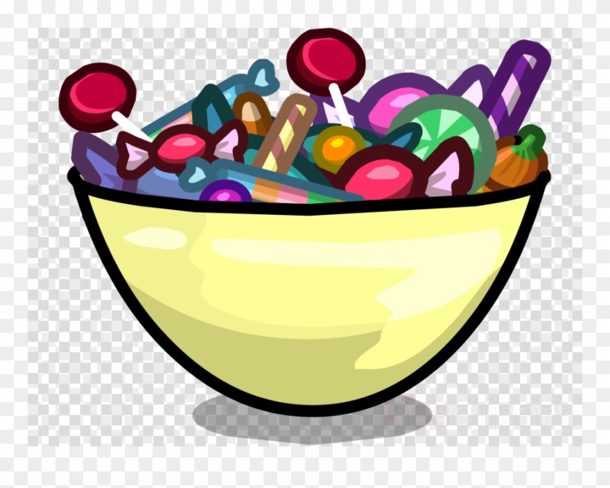 Bowl Of Candy Clip Art - Png Download