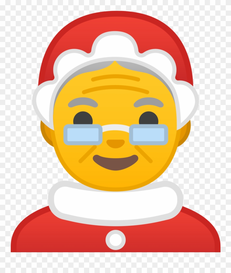 Download Svg Download Png - Mrs Claus Emoji Clipart