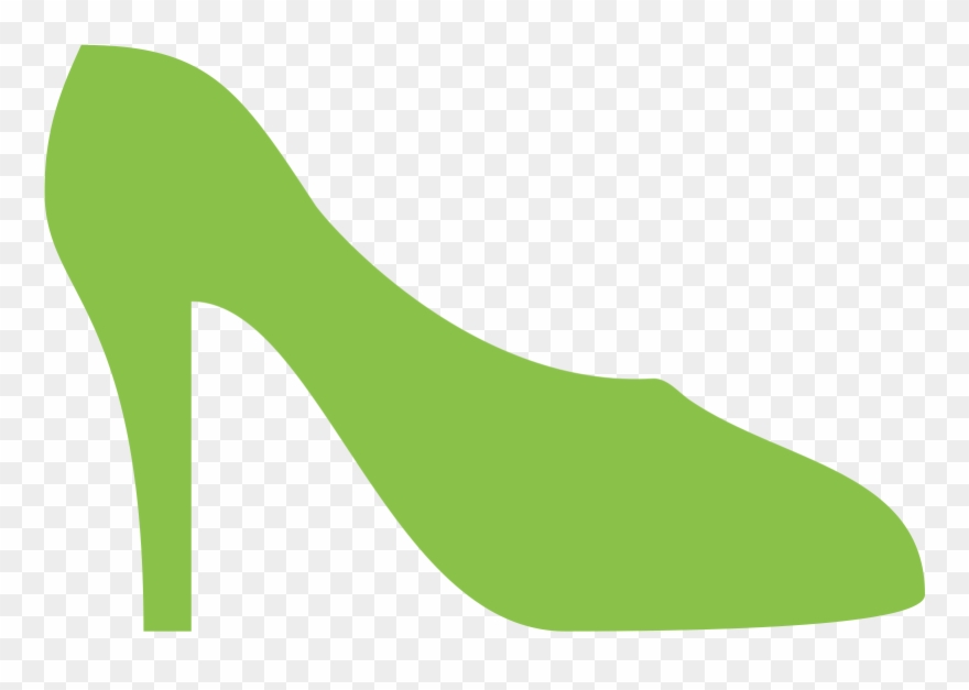 Women`s Shoe Icon - Basic Pump Clipart
