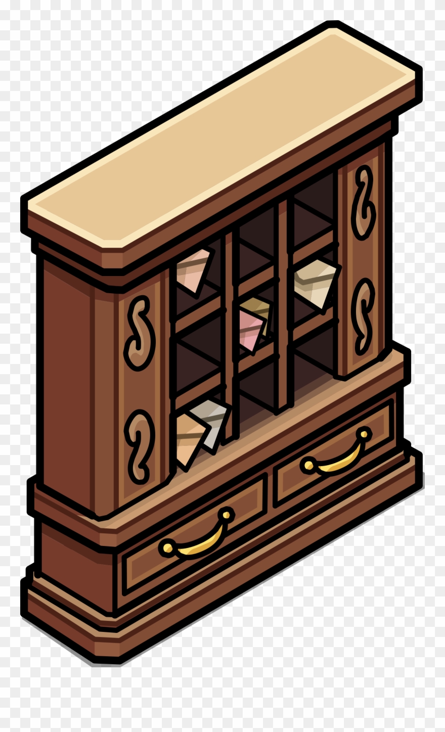 Antique Post Box Igloo 2 - Post Box Clipart