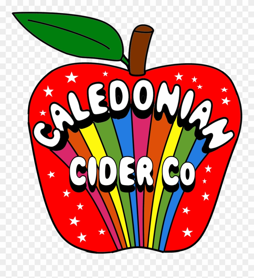 Magical Kystery Logo On Apple Stars No Back - Cider Clipart