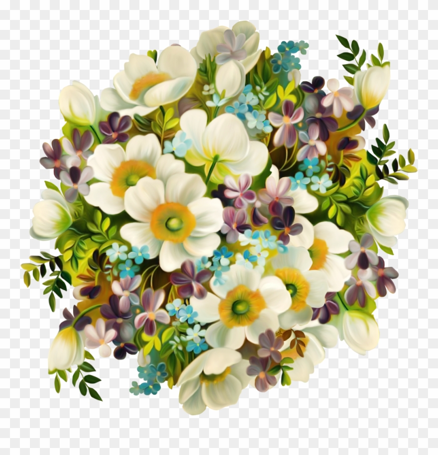 Floral Decoupage, Floral Theme, Pansies, Printables, - 빈티지 꽃 Png Clipart