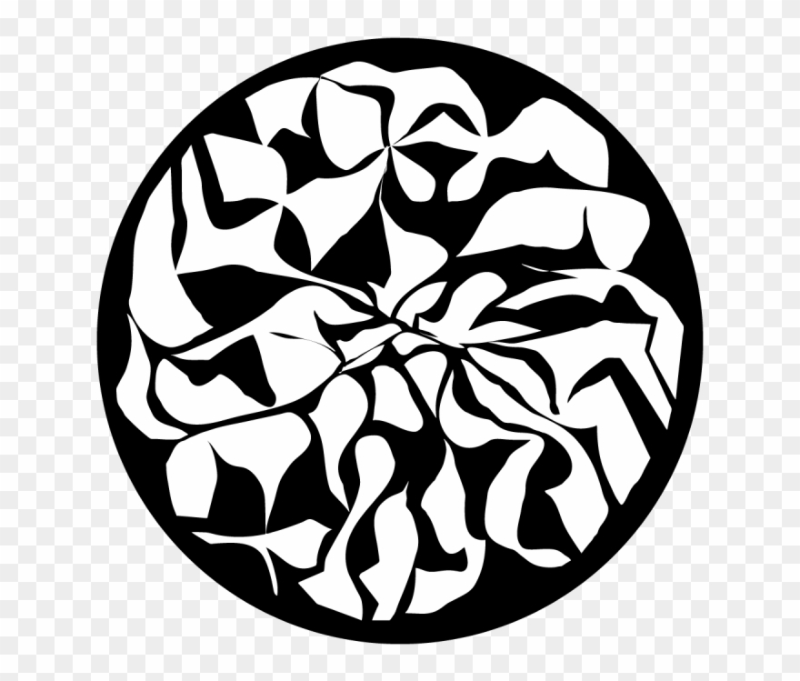 Modern Leaves - Apollo Modern Leavesglass Gobo Sr-0010 Clipart