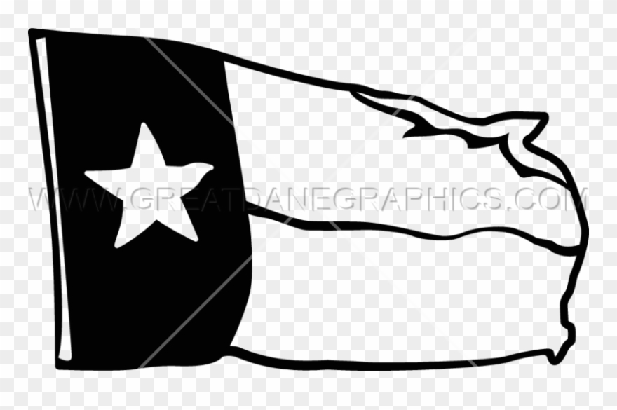 Texas Flag Production Ready Artwork For T Shirt Printing Clipart