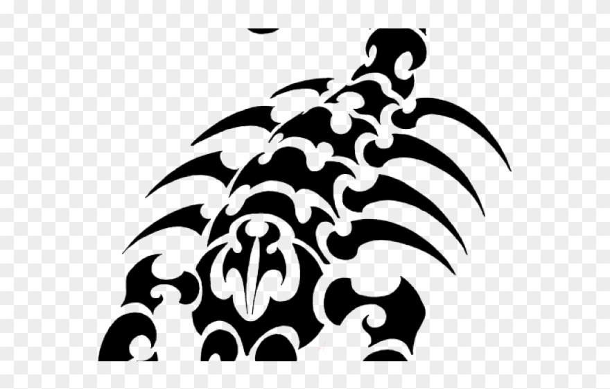 Scorpion Clipart Tribal - Scorpion Tattoo Png Transparent Png