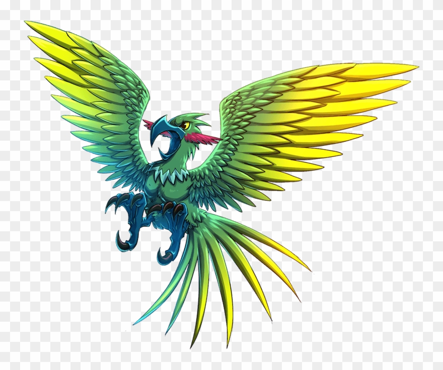 Unit Art - Oiseau Foudre Clipart