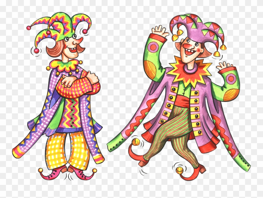 Carnivals, Kid - Картинки Анимации Скоморохи Clipart