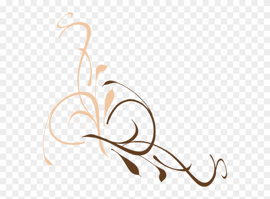 Clip Art Gold Flower - Png Download