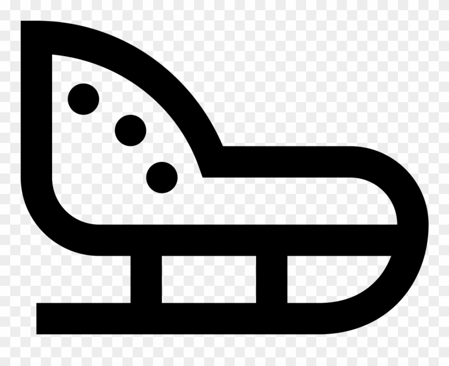Sled Icon - Sled Clipart