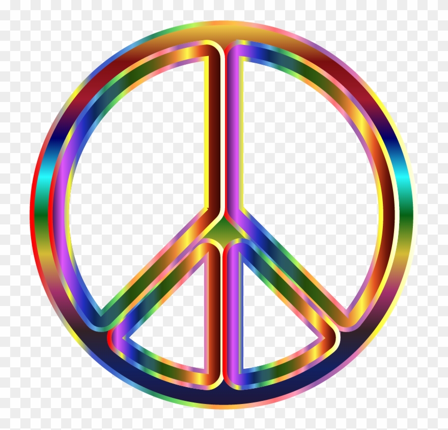 Saint John Lennon - Peace Sign Transparent Clipart