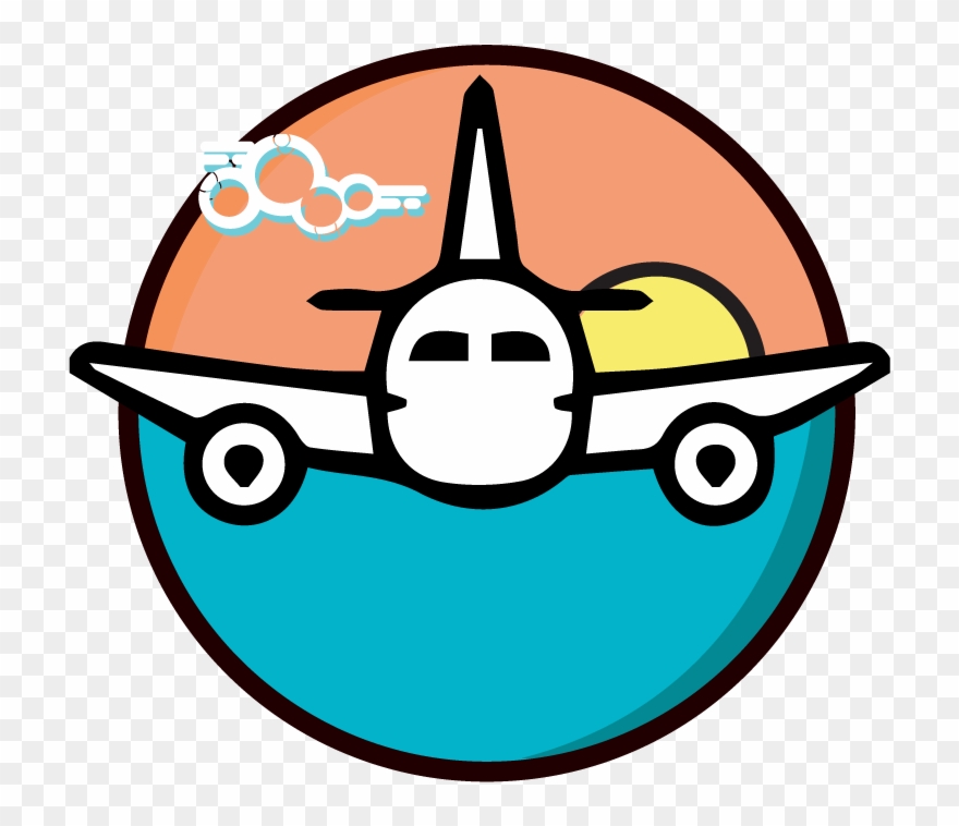 Business Travel - Airplane Clipart