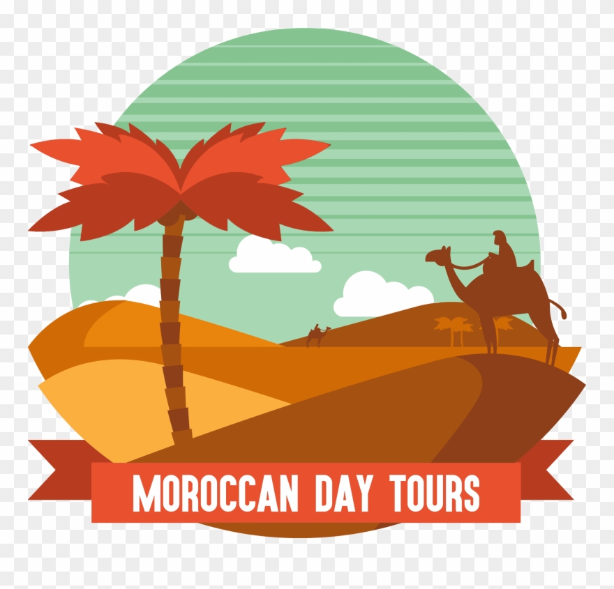 Moroccan Day Tours Clip Transparent Download - Illustration - Png Download