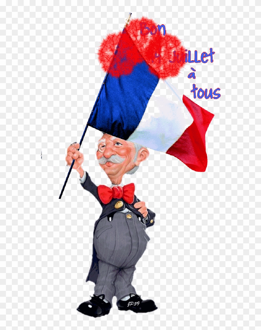 Mamiekéké Pleure Son Ami Michel Werlen Dit Mickey - Bastille Day Clipart
