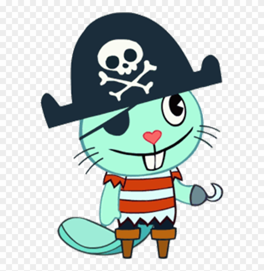 Russell De Happy Tree Friends Clipart