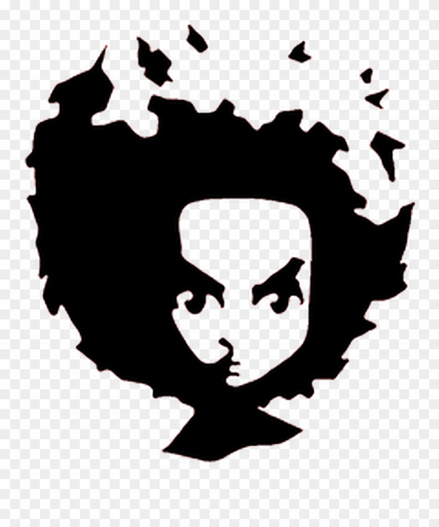 Ftestickers Huey Boondocks Silhouette - Huey Freeman Svg Clipart