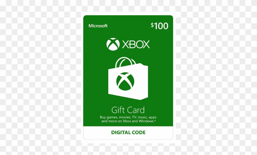 Gift Cards Where To Buy - Xbox One 5 Gift Card Clipart