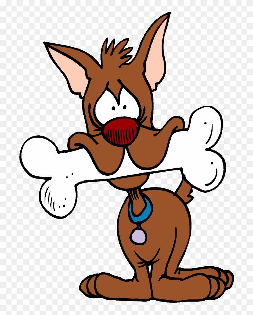 Phoenix Flag Clipart Mouth - Dog With Bone Cartoon - Png Download