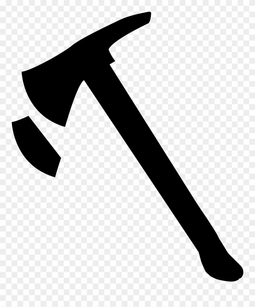Fire Axe Comments - Fire Axe Silhouette Clipart