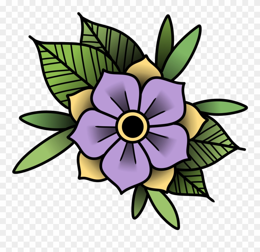Little Trad Flower - Flower Clipart