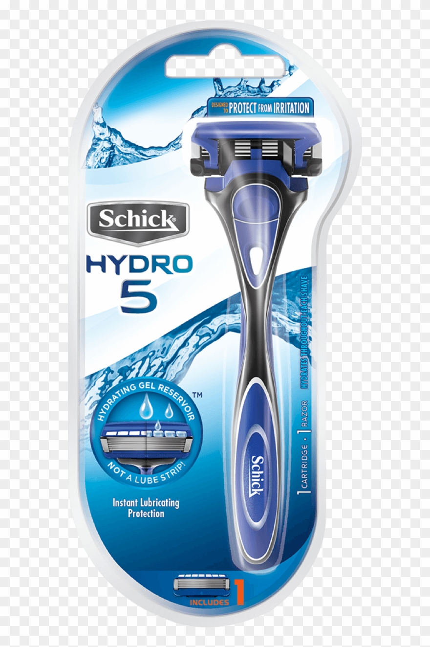 Hydro 5 Razor - Schick Hydro 5 Cartridges, Hydrating, Aloe & Vitamin Clipart