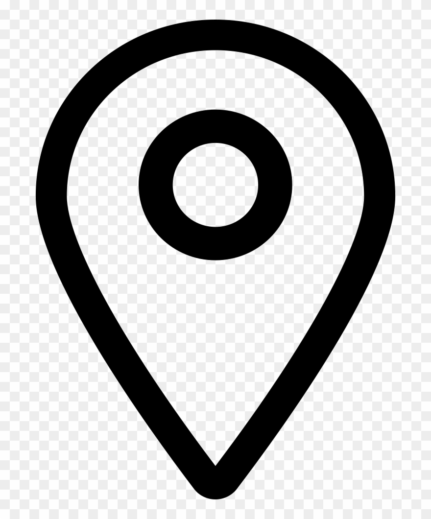 Png File - Location Icon Outline Png Clipart