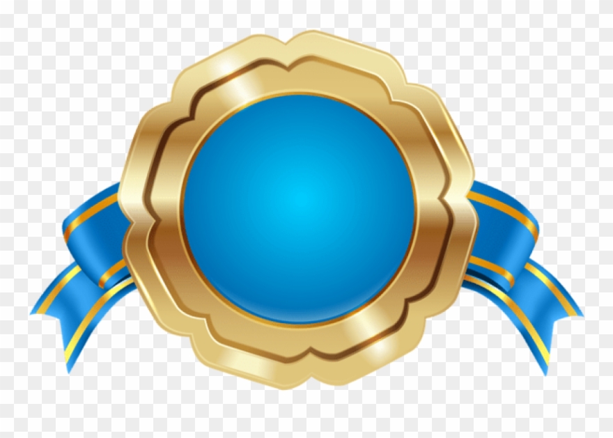 Download Seal Badge Png Blue Transparent Clipart Png - Green Seal Clipart Transparent