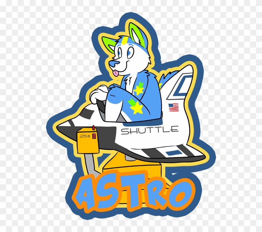 Astro Badge Clipart