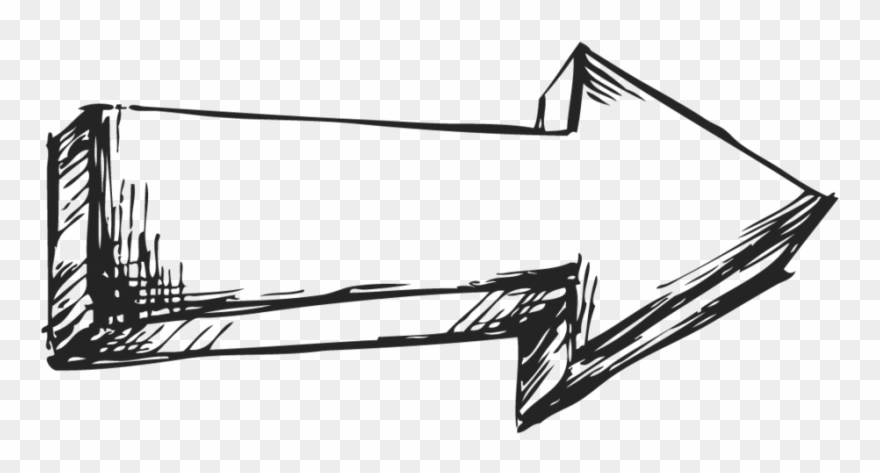 Learn More And Register Here - White Sketch Arrow Png Clipart