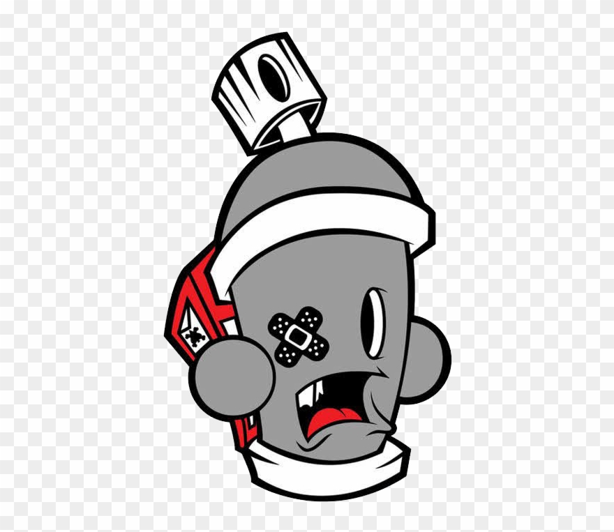 卡通喷雾剂 - ยา ฆ่า หญ้า การ์ตูน Clipart