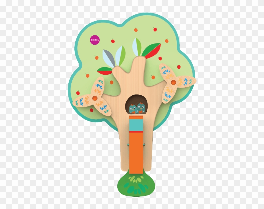 Oribel Vertiplay Busy Woodpecker - Toy Clipart