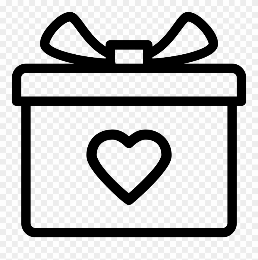 Gift Icon Png Download - Wedding Gift Clip Art Transparent Png