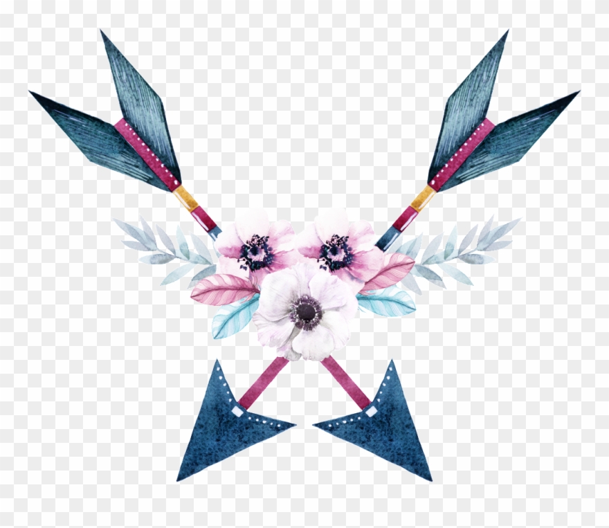 Hand Painted Flowers Cartoon Watercolor Beautiful Transparent - Pouzdro / Kryt Na Mobil Isaprio Fresh - Flower Pattern Clipart