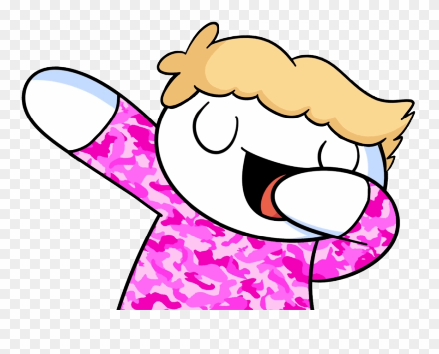 Gentlemen " - Pink Camoflage Edible Image Cake Cupcake Topper Clipart