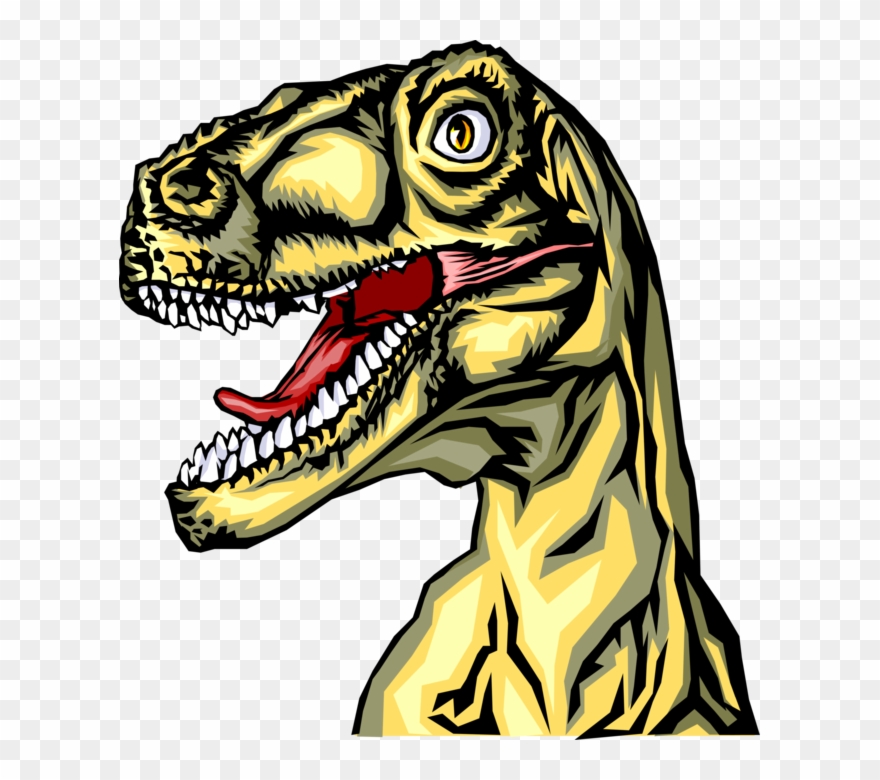 Tyrannosaurus Rex And Teeth Image Illustration Of - Tyranosaurus Rex Clipart