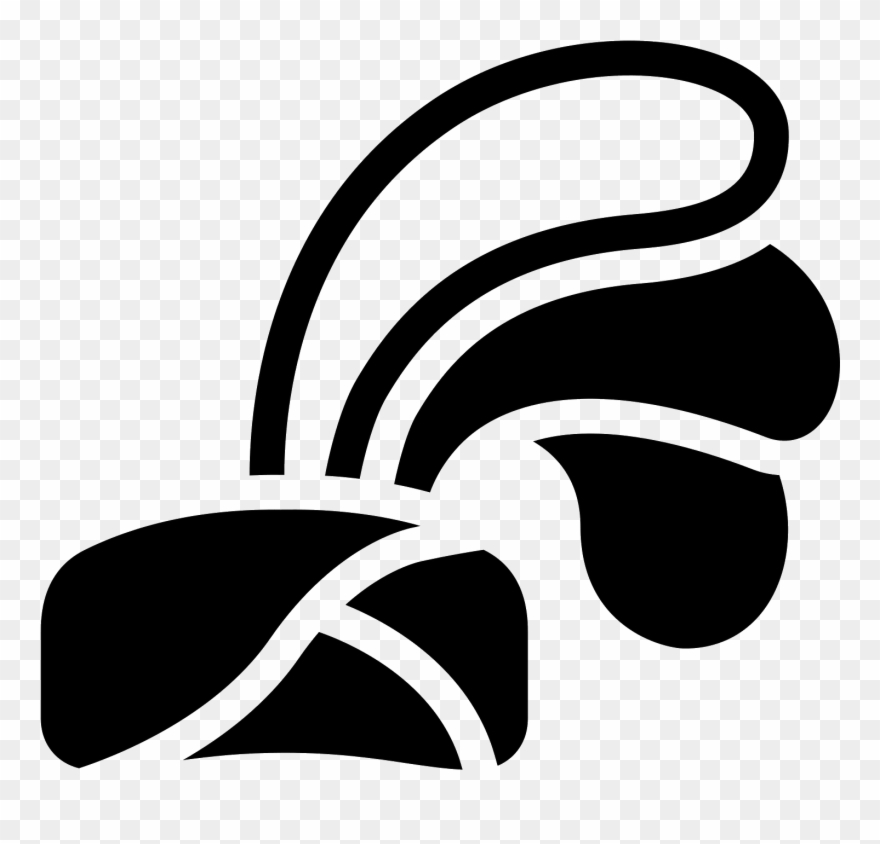 Seminole Headdress Filled Icon - Icon Clipart