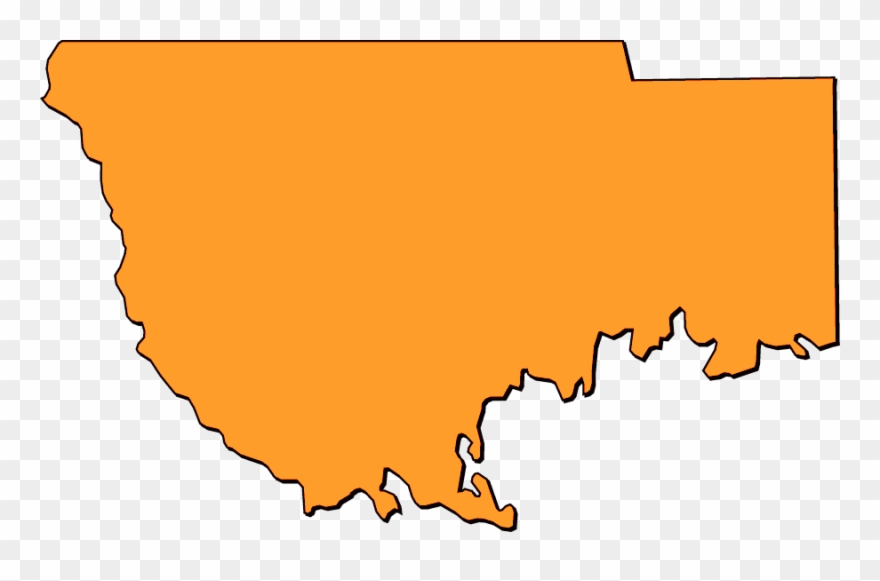 A Collection Of Simplified Outline Maps Of Wakulla Clipart