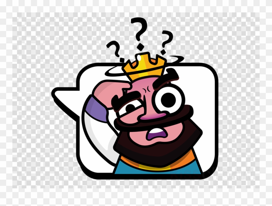 Clash Royale Cartas Del Rey Clipart Clash Royale Clash - Emotes Clash Royale Png Transparent Png