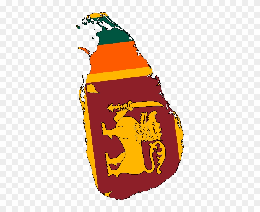 2016 06 14 1465941862 5201301 Srilankamapflag - Sri Lanka Flag Map Clipart