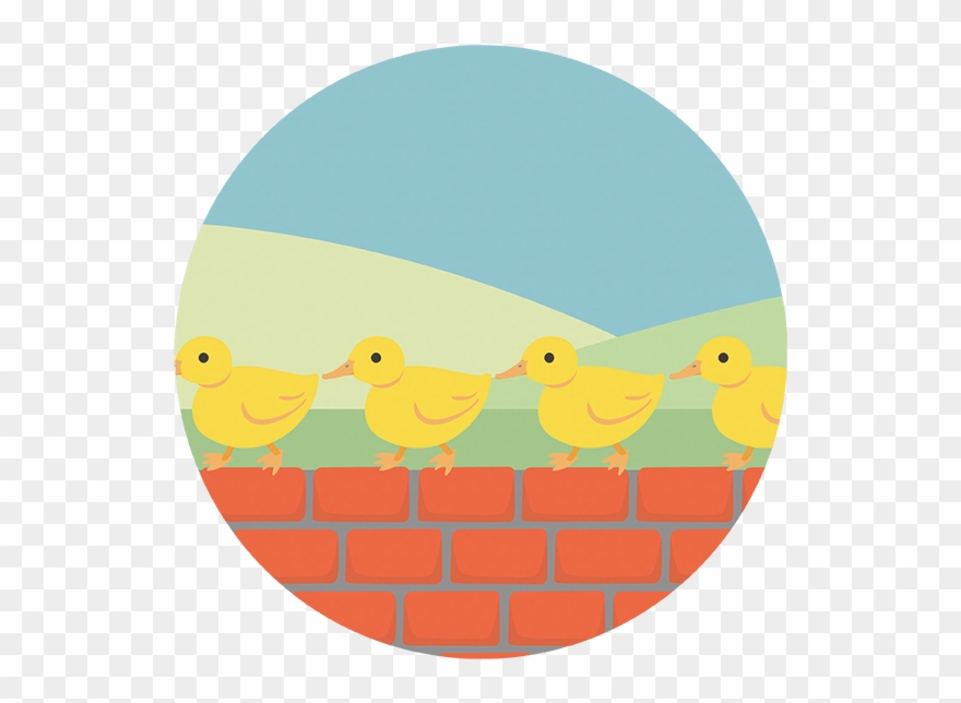 Get Your Ducks In A Row - Duck Clipart