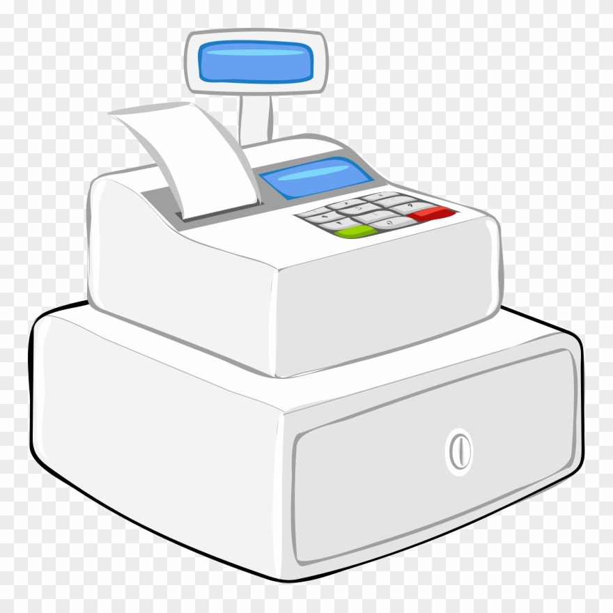 Cash Register Clip Art Download - Png Download