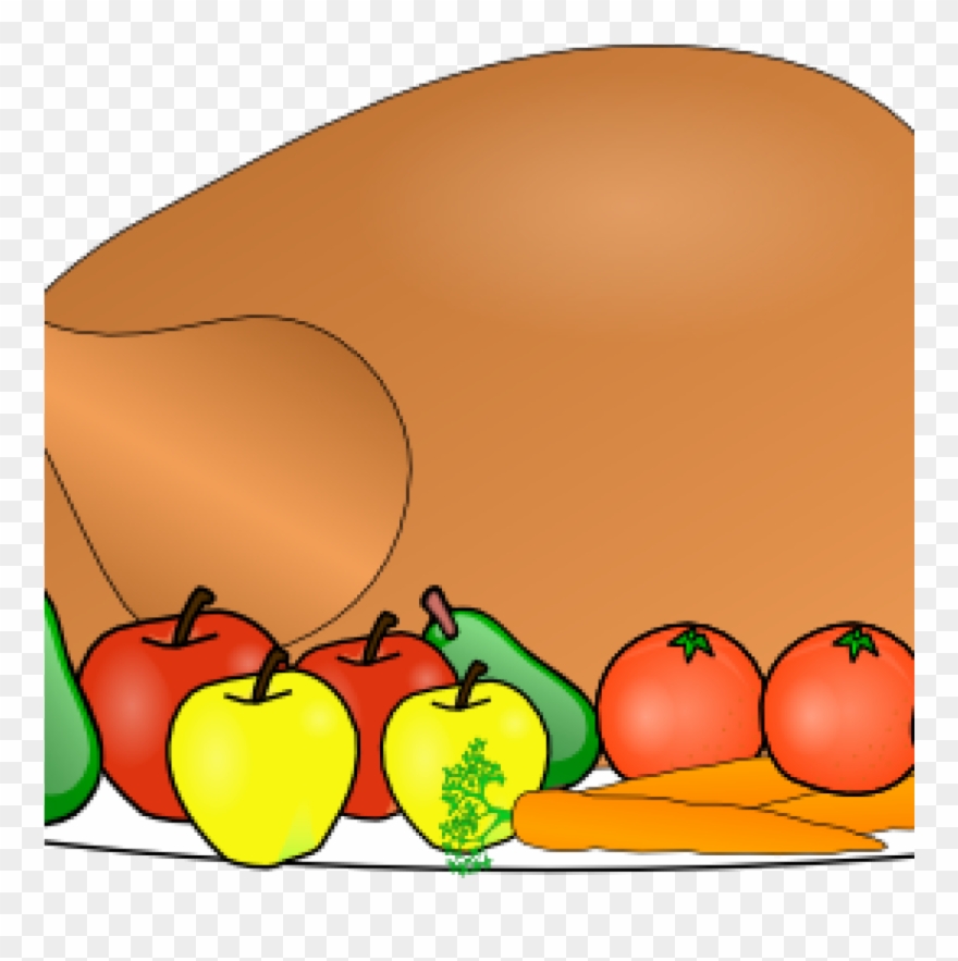 Thanksgiving Food Clipart Spread Clip Art At Clker - Png Download