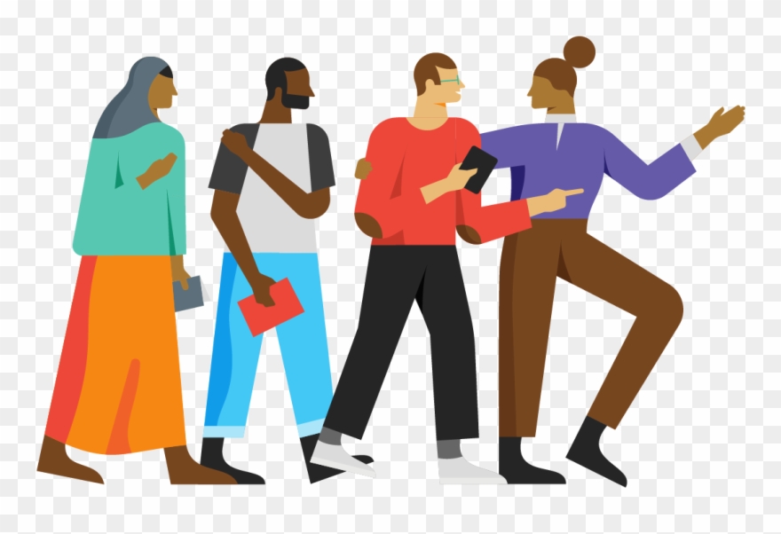 We Take The Time To Get To Know You - Illustration Clipart