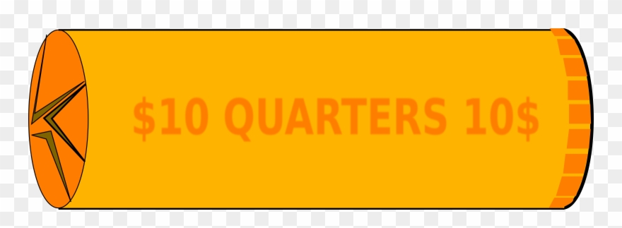 Big Image - Rolled Coin Clipart - Png Download