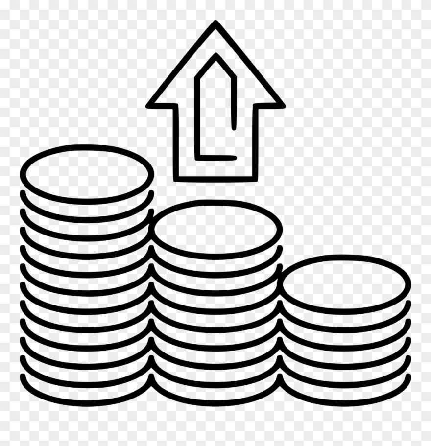 Give Coins Stacks Comments - Coins Drawing Png Clipart